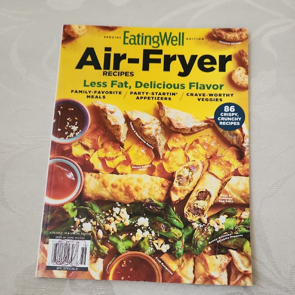 4/$15 Eatingwell Air-Fryer Recipes Cookbook Magazine 11/23